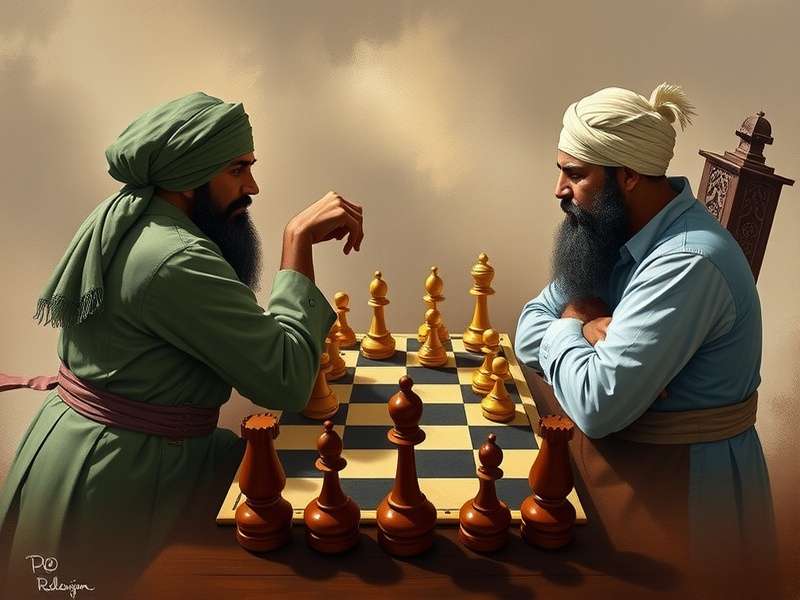 Sikh Chess Grandmaster Special Pieces